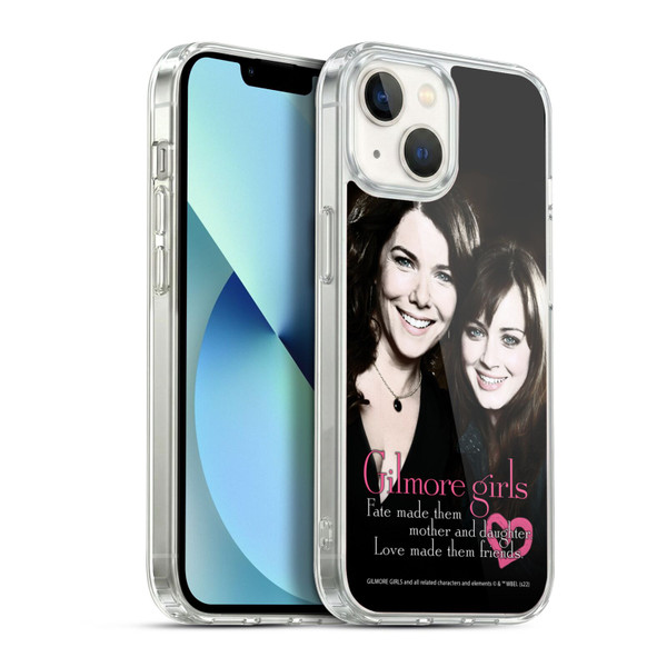 Gilmore Girls Graphics Fate Made Them Soft Gel Case for Apple iPhone 13