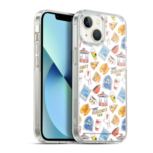 Gilmore Girls Graphics Icons Soft Gel Case for Apple iPhone 13