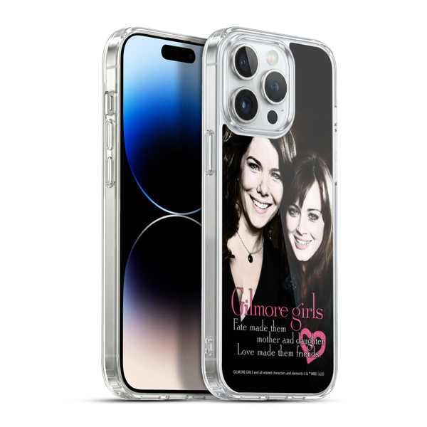 Gilmore Girls Graphics Fate Made Them Soft Gel Case for Apple iPhone 13 Pro Max & MagSafe