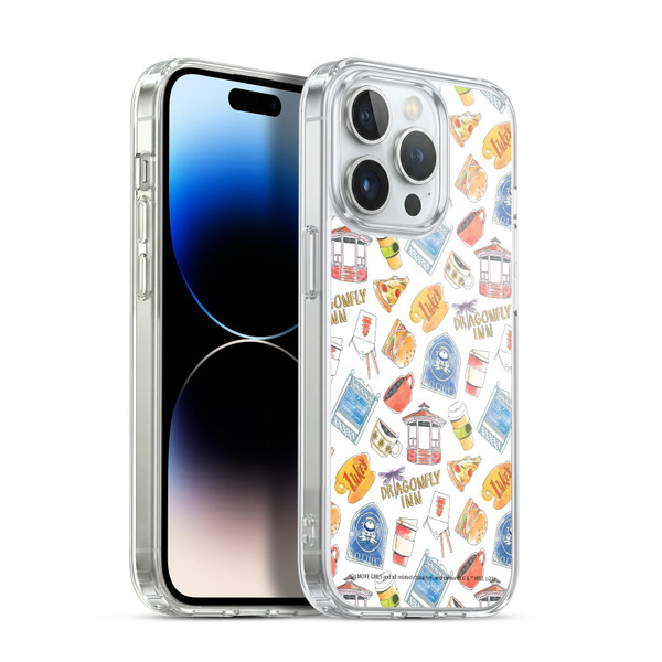 Gilmore Girls Graphics Icons Soft Gel Case for Apple iPhone 13 Pro & MagSafe