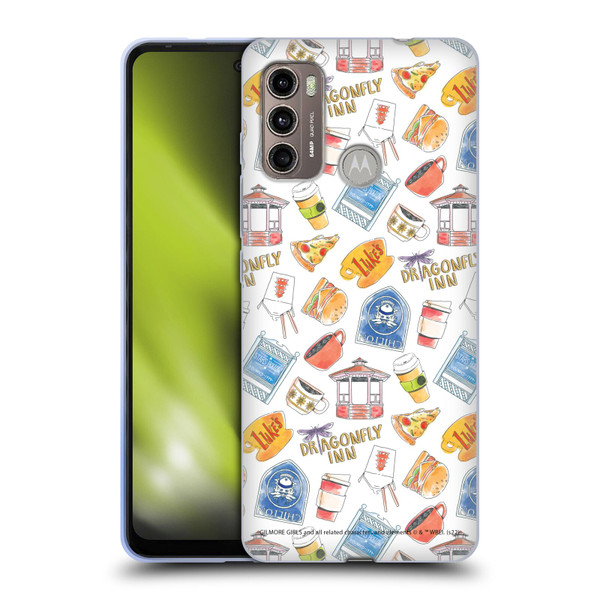 Gilmore Girls Graphics Icons Soft Gel Case for Motorola Moto G60 / Moto G40 Fusion