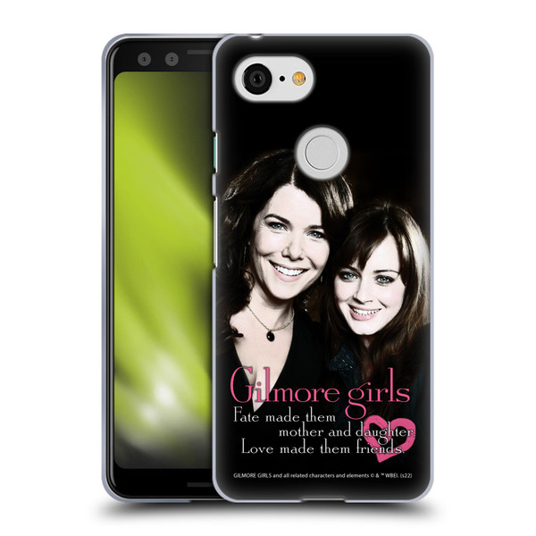 Gilmore Girls Graphics Fate Made Them Soft Gel Case for Google Pixel 3