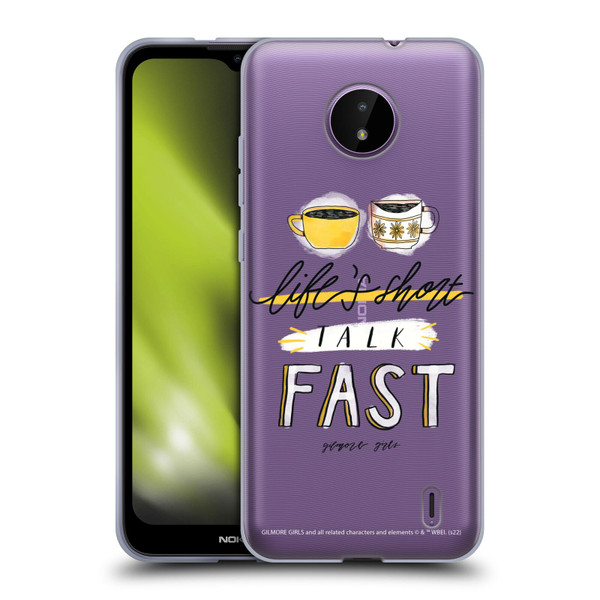 Gilmore Girls Graphics Life's Short Talk Fast Soft Gel Case for Nokia C10 / C20