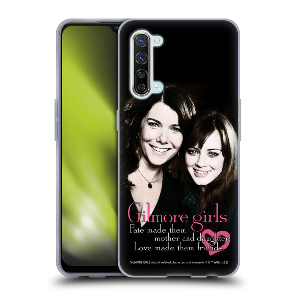 Gilmore Girls Graphics Fate Made Them Soft Gel Case for OPPO Find X2 Lite 5G
