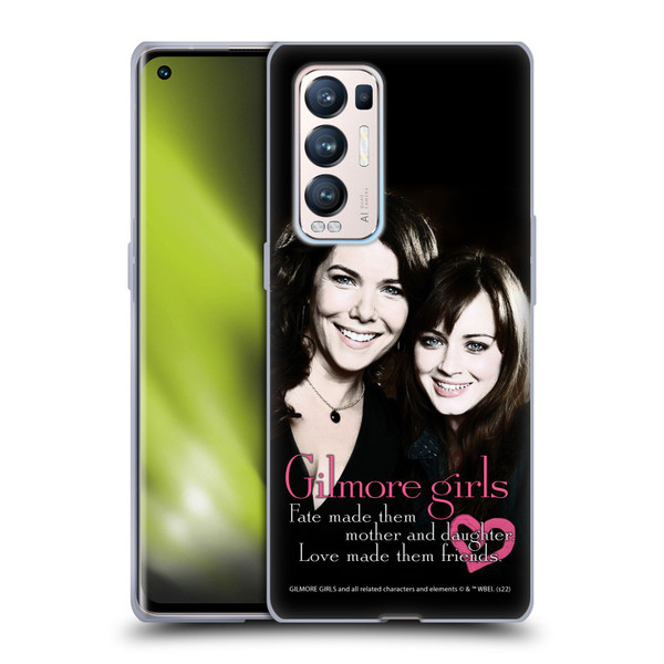 Gilmore Girls Graphics Fate Made Them Soft Gel Case for OPPO Find X3 Neo / Reno5 Pro+ 5G