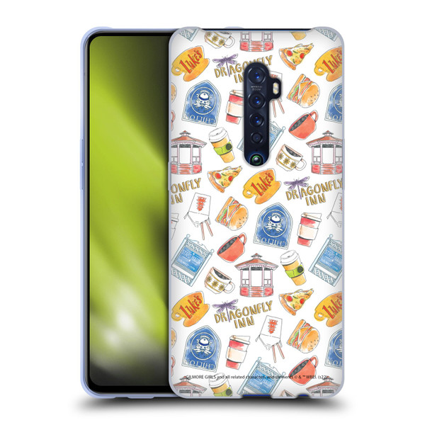 Gilmore Girls Graphics Icons Soft Gel Case for OPPO Reno 2