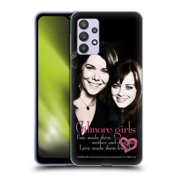 Gilmore Girls Graphics Fate Made Them Soft Gel Case for Samsung Galaxy A32 5G / M32 5G (2021)