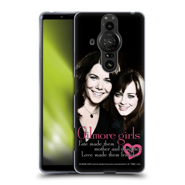 Gilmore Girls Graphics Fate Made Them Soft Gel Case for Sony Xperia Pro-I