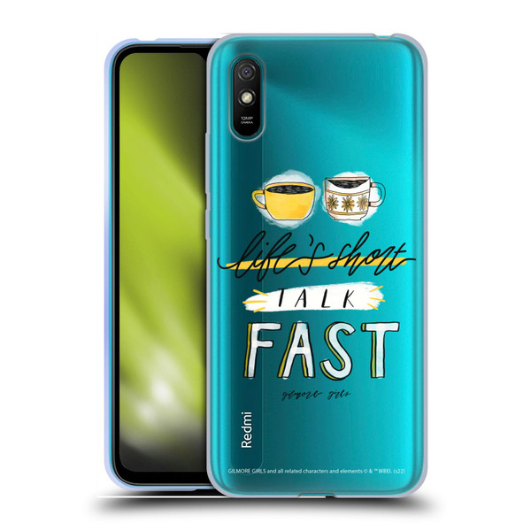 Gilmore Girls Graphics Life's Short Talk Fast Soft Gel Case for Xiaomi Redmi 9A / Redmi 9AT