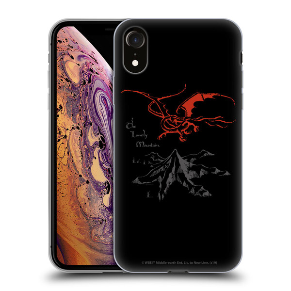 The Hobbit An Unexpected Journey Graphics Back Door Soft Gel Case for Apple iPhone XR