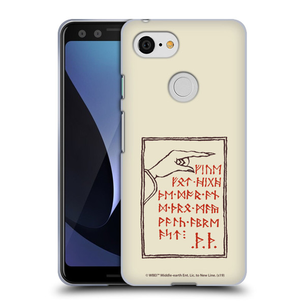The Hobbit An Unexpected Journey Graphics Main Soft Gel Case for Google Pixel 3