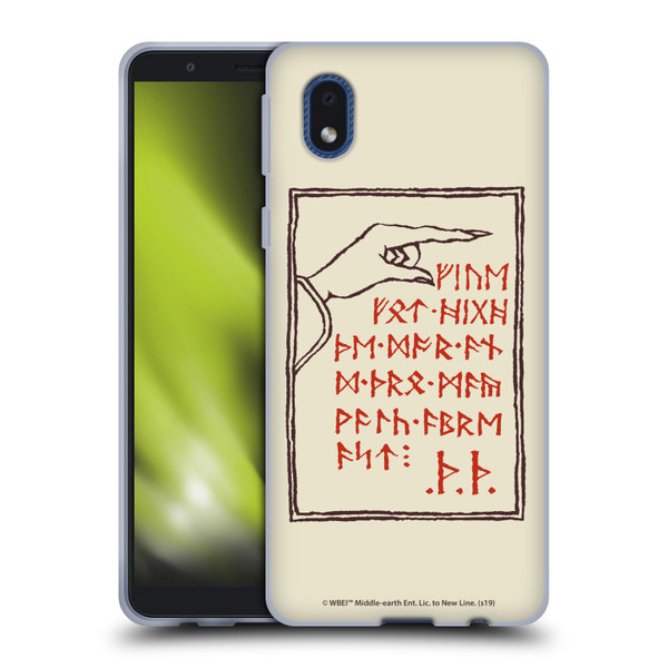 The Hobbit An Unexpected Journey Graphics Main Soft Gel Case for Samsung Galaxy A01 Core (2020)