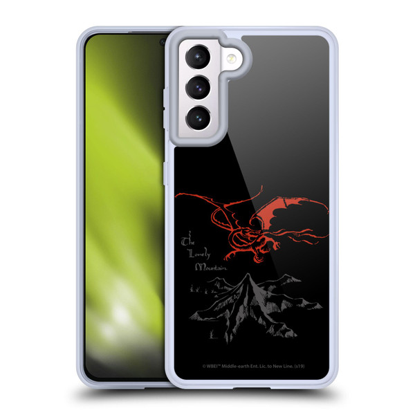 The Hobbit An Unexpected Journey Graphics Back Door Soft Gel Case for Samsung Galaxy S21 5G