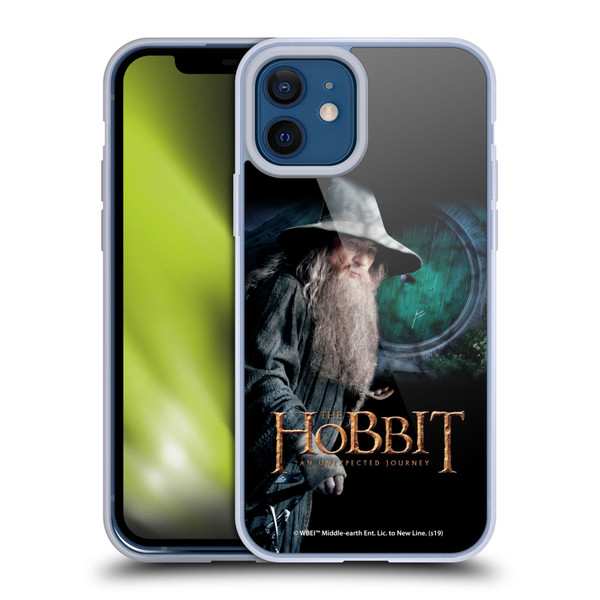 The Hobbit An Unexpected Journey Key Art Gandalf Soft Gel Case for Apple iPhone 12 / iPhone 12 Pro