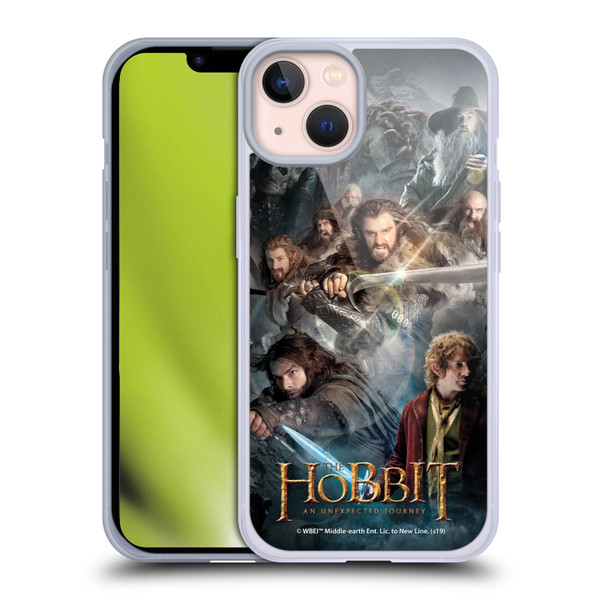 The Hobbit An Unexpected Journey Key Art Group Soft Gel Case for Apple iPhone 13