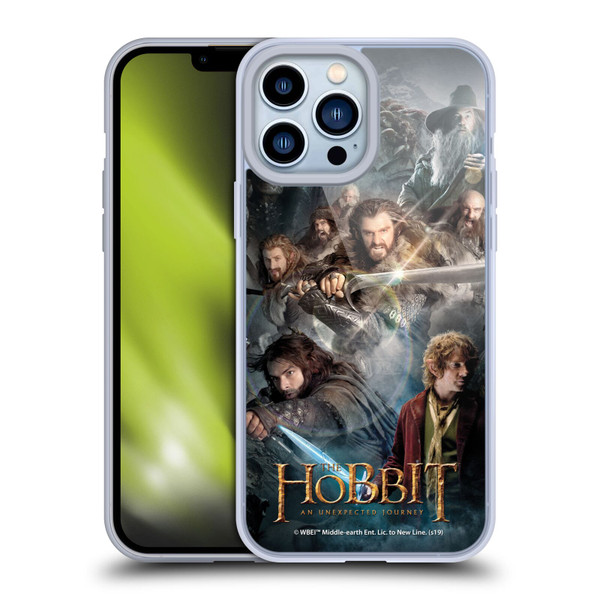The Hobbit An Unexpected Journey Key Art Group Soft Gel Case for Apple iPhone 13 Pro Max