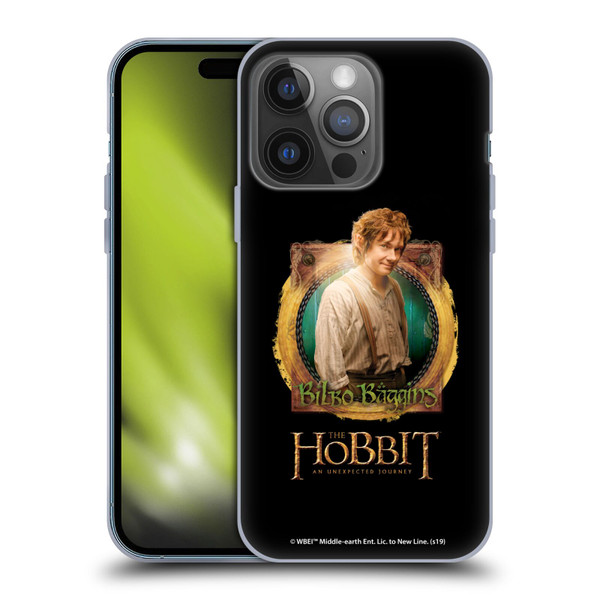 The Hobbit An Unexpected Journey Key Art Bilbo Soft Gel Case for Apple iPhone 14 Pro