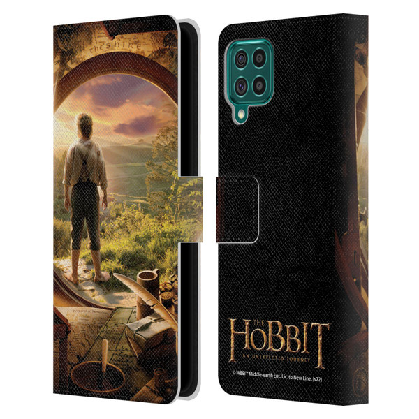 The Hobbit An Unexpected Journey Key Art Hobbit In Door Leather Book Wallet Case Cover For Samsung Galaxy F62 (2021)
