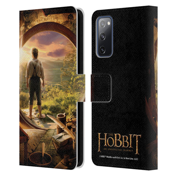 The Hobbit An Unexpected Journey Key Art Hobbit In Door Leather Book Wallet Case Cover For Samsung Galaxy S20 FE / 5G