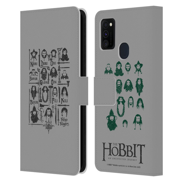 The Hobbit An Unexpected Journey Key Art The Company Leather Book Wallet Case Cover For Samsung Galaxy M30s (2019)/M21 (2020)