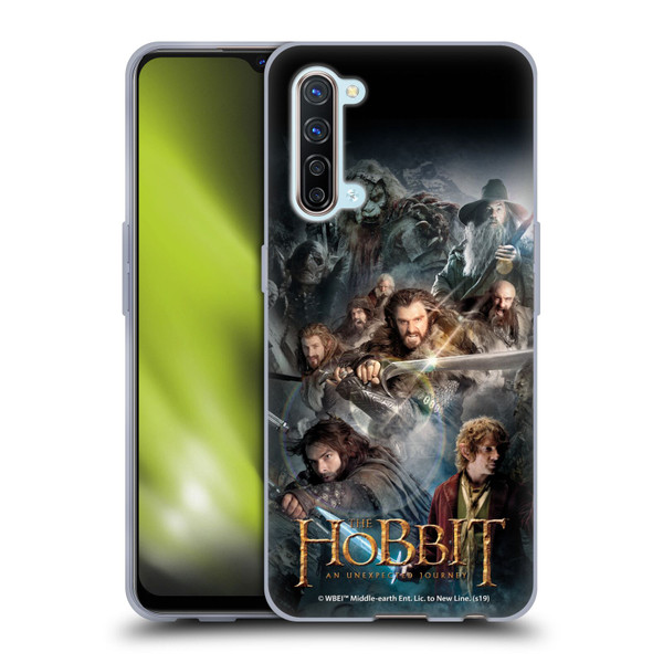 The Hobbit An Unexpected Journey Key Art Group Soft Gel Case for OPPO Find X2 Lite 5G