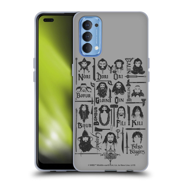 The Hobbit An Unexpected Journey Key Art The Company Soft Gel Case for OPPO Reno 4 5G