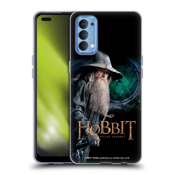 The Hobbit An Unexpected Journey Key Art Gandalf Soft Gel Case for OPPO Reno 4 5G