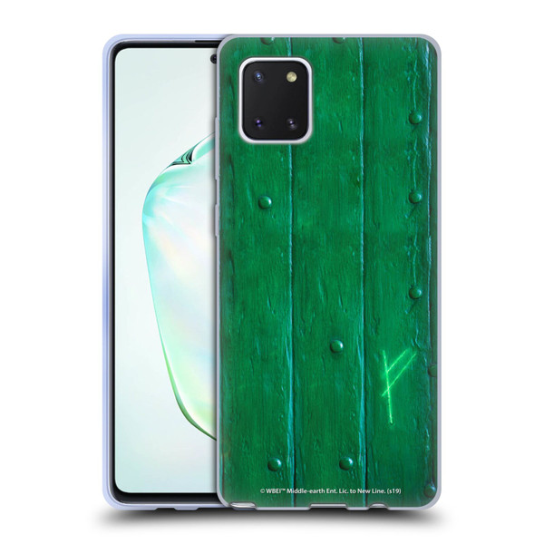 The Hobbit An Unexpected Journey Key Art Door Soft Gel Case for Samsung Galaxy Note10 Lite