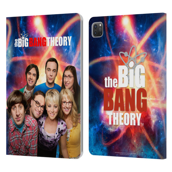 The Big Bang Theory Key Art Season 8 Leather Book Wallet Case Cover For Apple iPad Pro 11 2020 / 2021 / 2022
