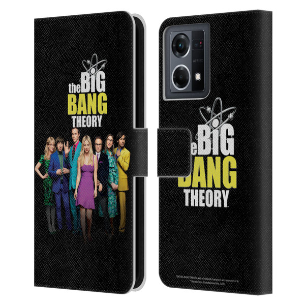 The Big Bang Theory Key Art Season 11 B Leather Book Wallet Case Cover For OPPO Reno8 4G