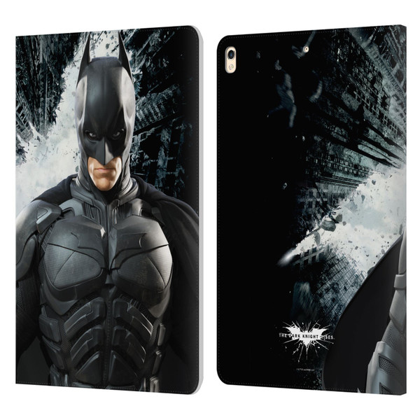 The Dark Knight Rises Character Art Batman Leather Book Wallet Case Cover For Apple iPad Pro 10.5 (2017)