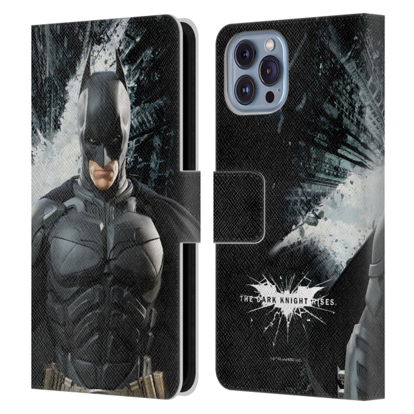 The Dark Knight Rises Character Art Batman Leather Book Wallet Case Cover For Apple iPhone 14