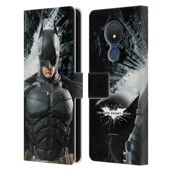 The Dark Knight Rises Character Art Batman Leather Book Wallet Case Cover For Nokia C21