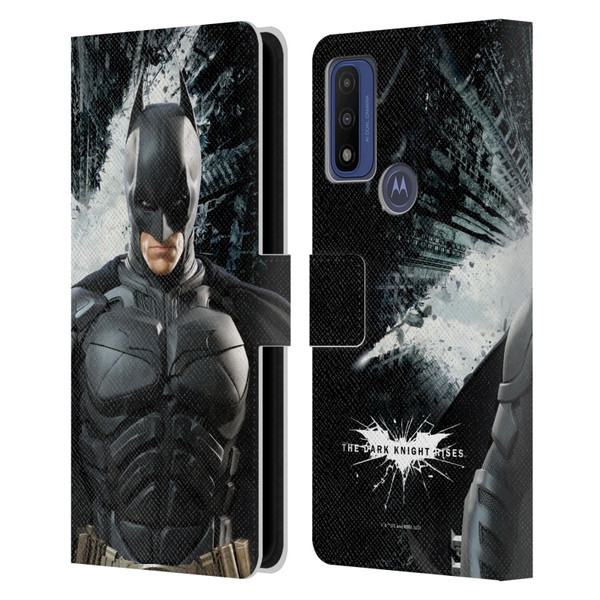 The Dark Knight Rises Character Art Batman Leather Book Wallet Case Cover For Motorola G Pure