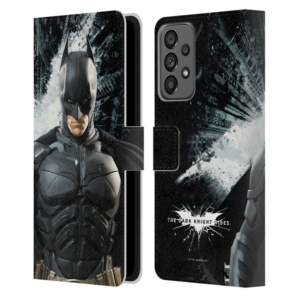 The Dark Knight Rises Character Art Batman Leather Book Wallet Case Cover For Samsung Galaxy A73 5G (2022)