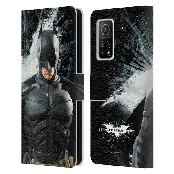The Dark Knight Rises Character Art Batman Leather Book Wallet Case Cover For Xiaomi Mi 10T 5G