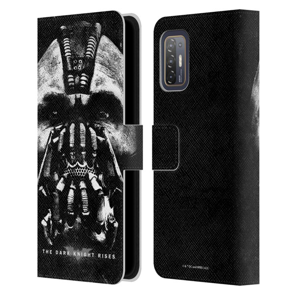 The Dark Knight Rises Key Art Bane Leather Book Wallet Case Cover For HTC Desire 21 Pro 5G