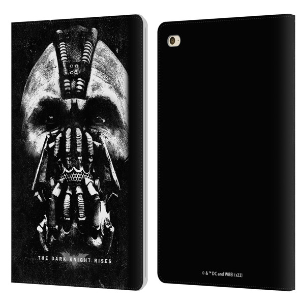 The Dark Knight Rises Key Art Bane Leather Book Wallet Case Cover For Apple iPad mini 4