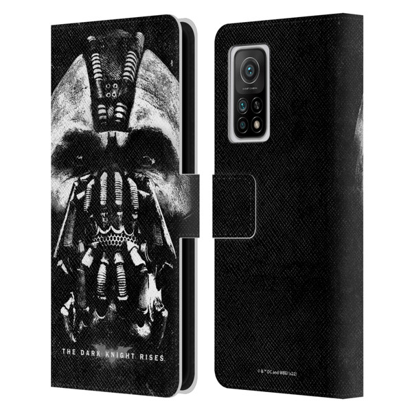 The Dark Knight Rises Key Art Bane Leather Book Wallet Case Cover For Xiaomi Mi 10T 5G