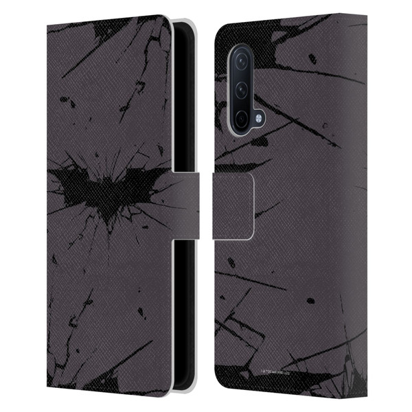 The Dark Knight Rises Logo Black Leather Book Wallet Case Cover For OnePlus Nord CE 5G