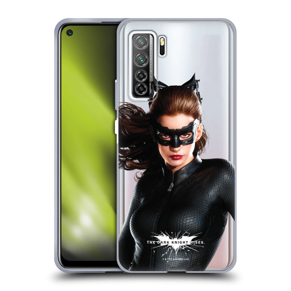The Dark Knight Rises Character Art Catwoman Soft Gel Case for Huawei Nova 7 SE/P40 Lite 5G