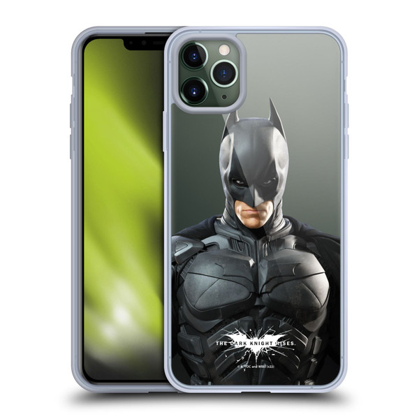 The Dark Knight Rises Character Art Batman Soft Gel Case for Apple iPhone 11 Pro Max