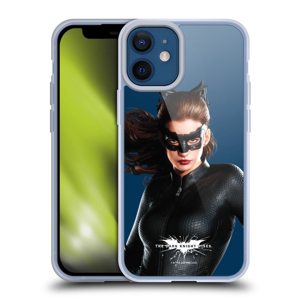 The Dark Knight Rises Character Art Catwoman Soft Gel Case for Apple iPhone 12 Mini