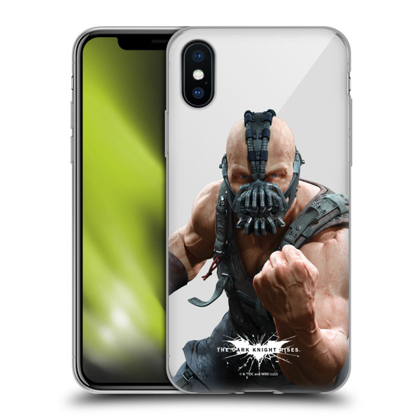 The Dark Knight Rises Character Art Bane Soft Gel Case for Apple iPhone X / iPhone XS