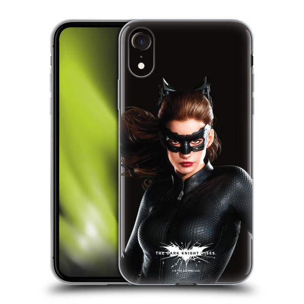 The Dark Knight Rises Character Art Catwoman Soft Gel Case for Apple iPhone XR