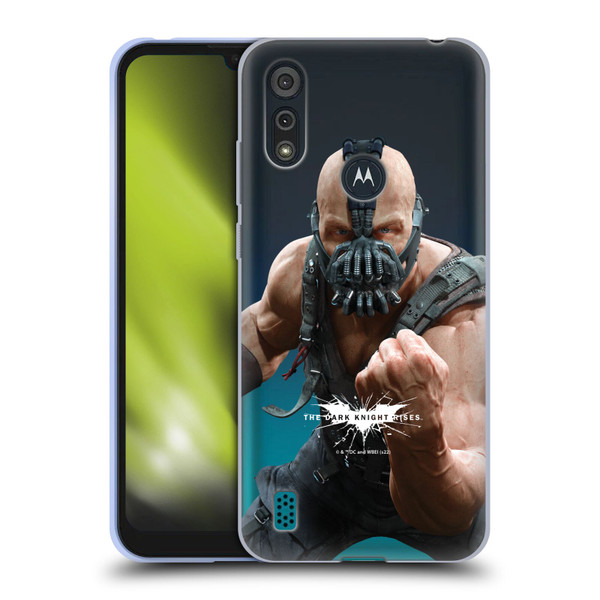 The Dark Knight Rises Character Art Bane Soft Gel Case for Motorola Moto E6s (2020)