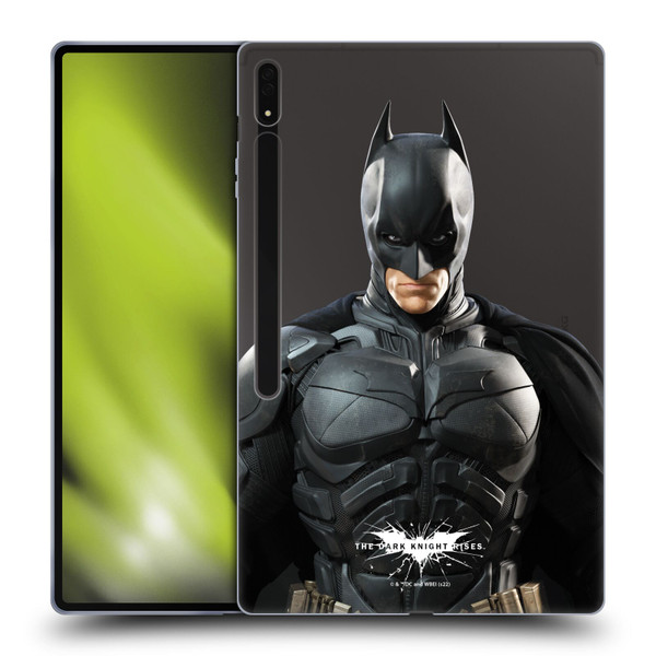 The Dark Knight Rises Character Art Batman Soft Gel Case for Samsung Galaxy Tab S8 Ultra