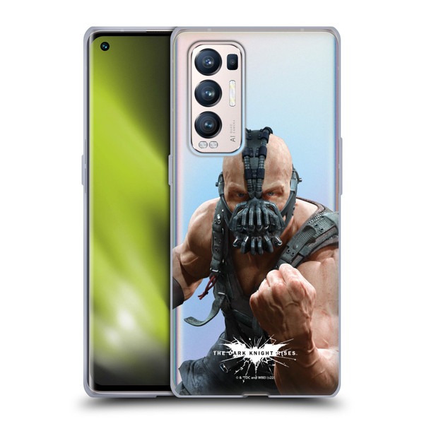 The Dark Knight Rises Character Art Bane Soft Gel Case for OPPO Find X3 Neo / Reno5 Pro+ 5G