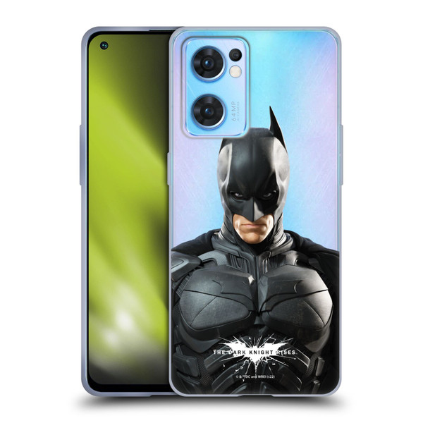The Dark Knight Rises Character Art Batman Soft Gel Case for OPPO Reno7 5G / Find X5 Lite