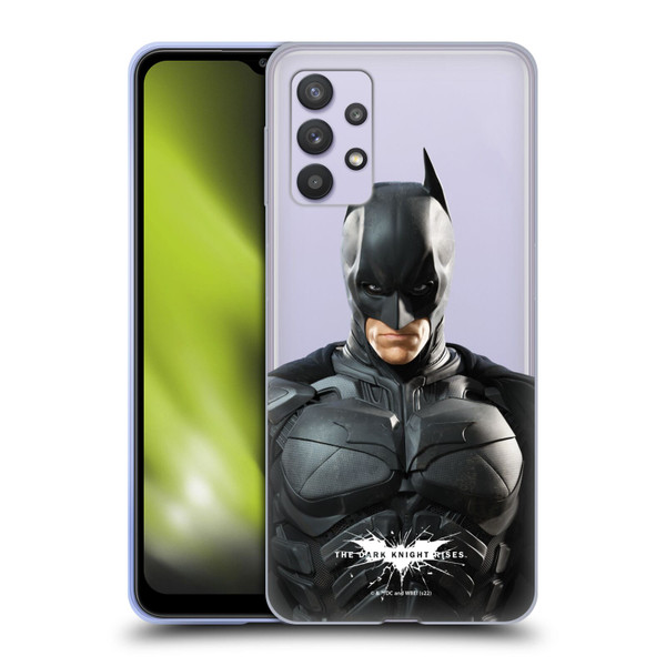 The Dark Knight Rises Character Art Batman Soft Gel Case for Samsung Galaxy A32 5G / M32 5G (2021)
